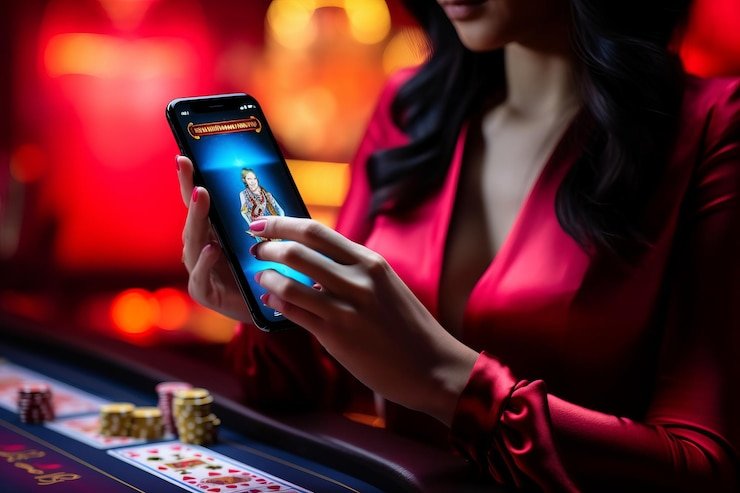 Tampilan permainan Medusa II di layar mobile dengan simbol-simbol slot dan tombol kontrol putar